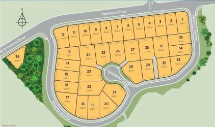 Butterfly Chase Estate - Bentley Park Master Plan