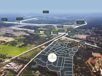 Byford on the Scarp Estate - Byford Aerial