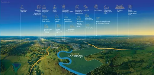 Lilywood Landings - Upper Cabooltu Aerial