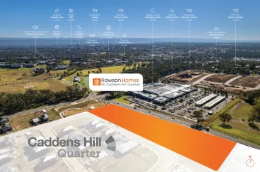 Caddens Hill Quarter Estate - Caddens Aerial