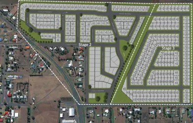 Cambooya Ridge Estate - Cambooya Masterplan 1