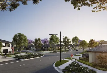 Camden Place Estate - Strathtulloh streetscape render