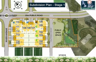 Canning Rise Estate - Maddington Masterplan