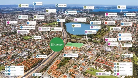 Canopy Estate - Glendalough Aerial