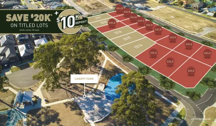 Canopy at Amstel Estate - Cranbourne Promotion/Offer