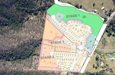 Canungra Meadows Estate - Canungra Masterplan
