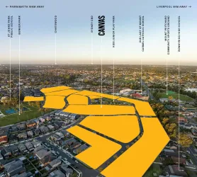 Canvas Estate - Bonnyrigg Aerial