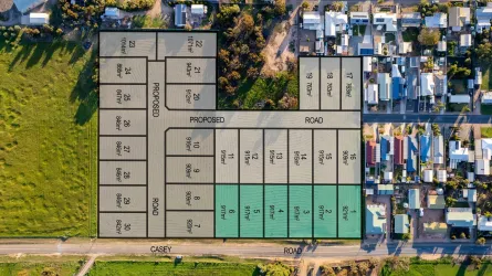 Casey Road & Barnes Road - Port Broughton Aerial