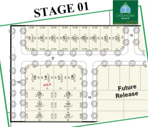 Cassandra Estate - Mount Cottrell Release Map