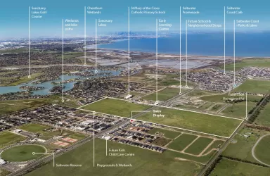 Catalina Estate - Point Cook Aerial