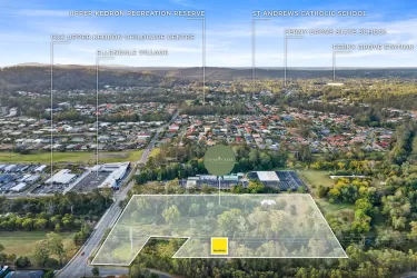 Cedar Creek Residences - Upper Kedron Aerial