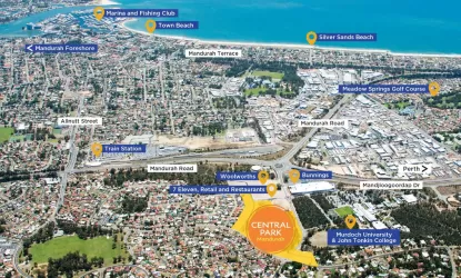 Central Park Estate - Greenfields Aerial