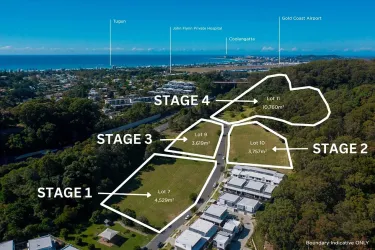 Central Park Residences - Currumbin Waters Aerial