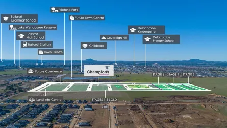 Champions Estate aerial 