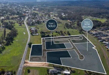 Cherry Blossom Estate - Campbells Creek Aerial