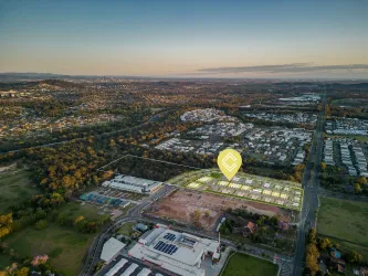 Citrine Townhomes - Rochedale Aerial