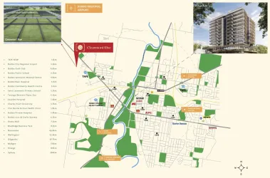 Clearmont Rise Estate - Dubbo Location Map