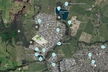 Clover Hill Estate - Calderwood Aerial