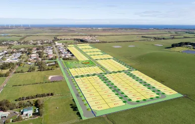 Cloverdale Estate - Dalyston Aerial