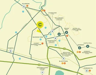 Clydesdale Estate - Marsde Location Map