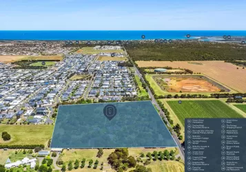 Coastal Vines Estate - Ocean Grove Aerial
