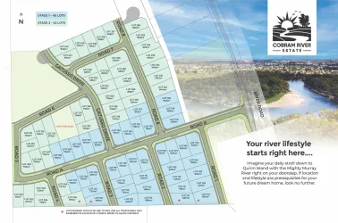 Cobram River Estate - Cobram Release Map