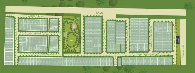 Coburns Rise Estate - Harkness Masterplan
