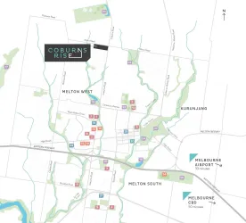 Coburns Rise Harkness Location map