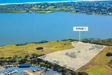 Coorong Quays Estate - Hindmarsh Island Aerial
