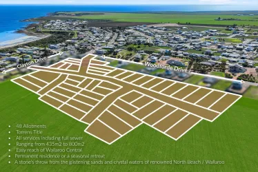 Copper Sands Estate - North Beach Aerial