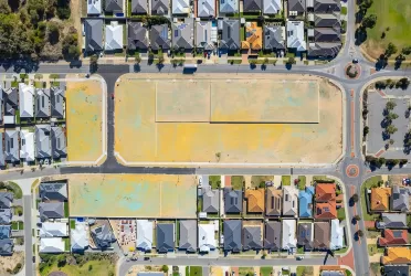 Corner Surf Drive - Springdale Boulevard - Secret Harbour Aerial