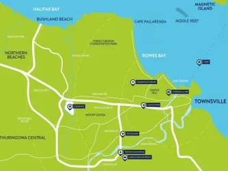 Cosgrove Estate - Cosgrove Location map