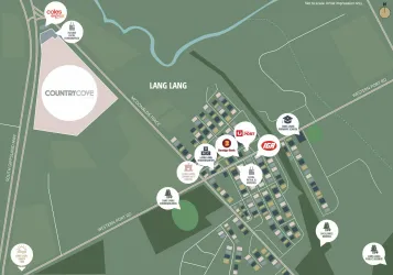 Country Cove Location map
