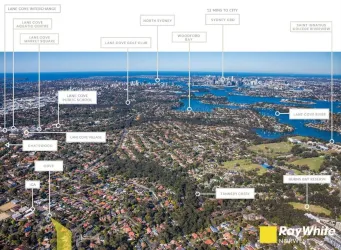 Cove Townhomes - Lane Cove Aerial