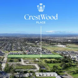 Crestwood Place Estate - Cranbourne East Aerial