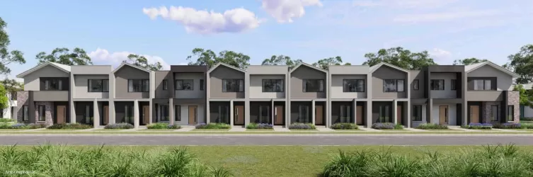 Crimson Townhomes at Redstone - Sunbury External