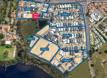 Cygnia Cove Estate - Waterford Master Plan