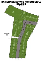 Daisybank Estate - Korumburr Release Map