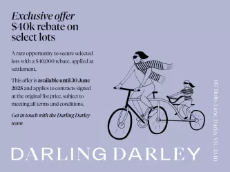 Darling Darley Estate - Darley Promotion/Offer