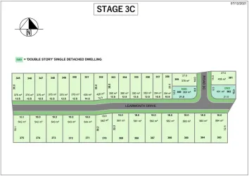 Davison-s at Belivah Estate - Belivah Release Map