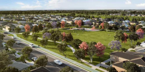 Deanside Central Estate - Deanside Render 