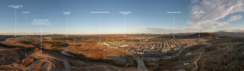 Denman Peninsula Estate - Denman Prospect Location Map