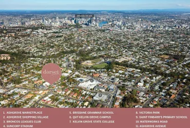 Dorset Residences - Ashgrove Location Map