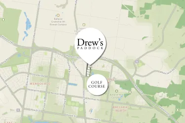 Drew's Paddock Estate - Invermay Location Map