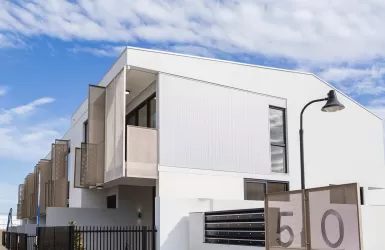 Driftwood Townhouses - North Coogee Streetscape
