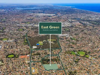 East Green Estate - Greenwood Location Map