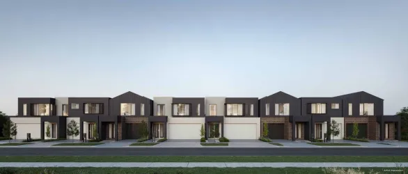 Echo Townhomes in Alira - Berwick External