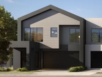 Echo Townhomes in Alira - Berwick Render