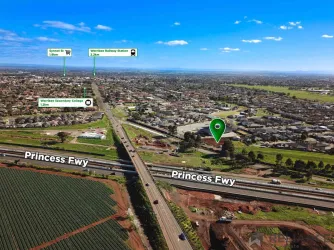Eco-7 on Duncans Estate - Werribee Aerial