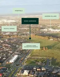 Eden Gardens Wollert Aerial